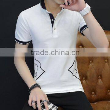 Zm40273b Wholesale High Quality Men's Summer Shirts Comfortable Short Sleeve T-shirt photo-4