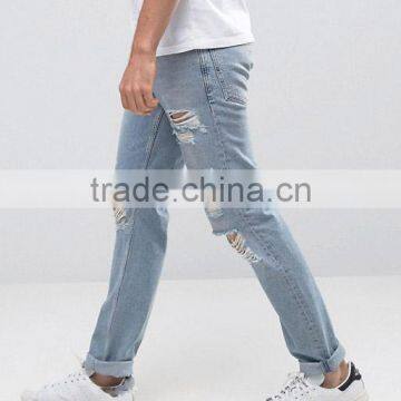 Ripped Jeans Pants Price Bulk Wholesale Jeans photo-3
