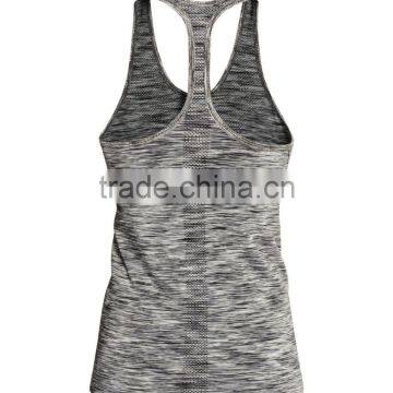 Summer Europe America New Fashion Dri Fit Seamless Spaghetti Strap Tank Top photo-3