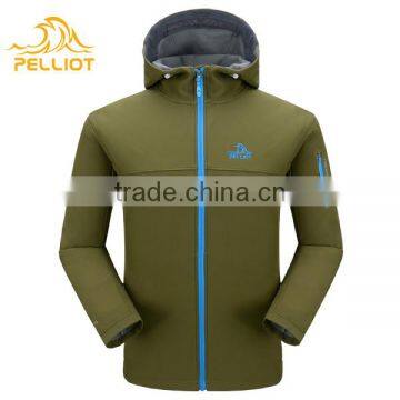 High Quality OEM Custom Mens Outdoor Sports Jacket 100 Polyester Soft Shell Jacket