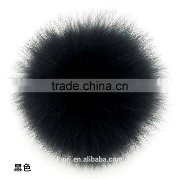 Multicolor Genuine Fox Pom Poms With 12cm photo-4