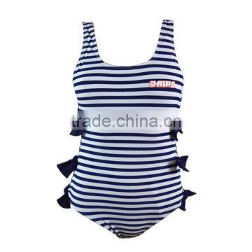 Sexy Stripe Swimwear One Piece Fashion Hot Sale Swimsuit photo-2