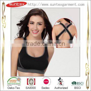 2015 Oeko Comfortable Quick Dry Breathable for Women Fitness Wear Lady's Sports Bra photo-6