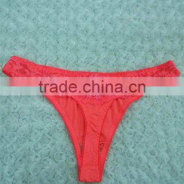 Newest Women Micro Panty Stylish Fluo Lace Thong Underwear photo-2