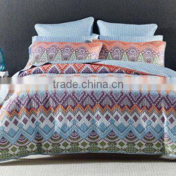 360 THREAD COUNT QUILTED COTTON SATEEN QUILT COVER