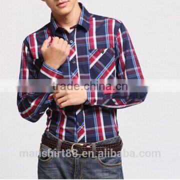 Checked Casual Dress Shirts for Men photo-2