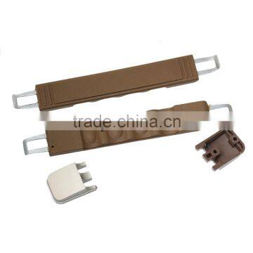 Brown Plastic Jewelry Carrying Handle Luggage Handle Grip Case Box Handle