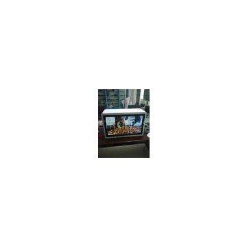 Commercial 22inch Transparent LCD Display Advertisng Screen With Dynamic Video