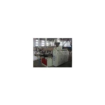 WPC Wood Plastic Profile Extrusion Machine / Machinery for PVC Door Profile Long Lifespan