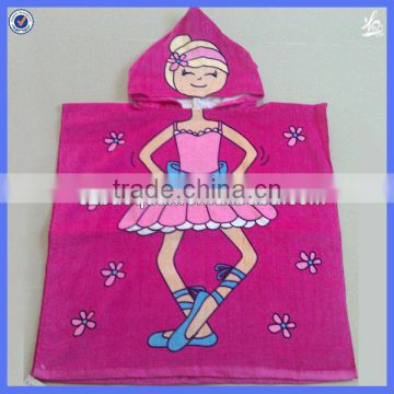 Wholesale kids hooded beach towel for 2014 Brazil world cup