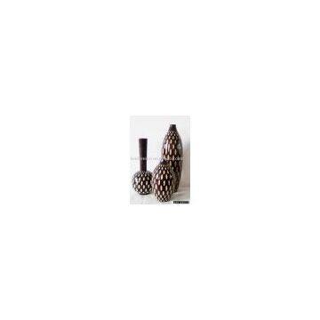 wooden vase(566103156)