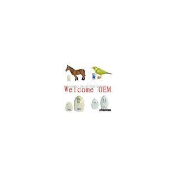 digital door chime/bell OEM  offer(animal types)