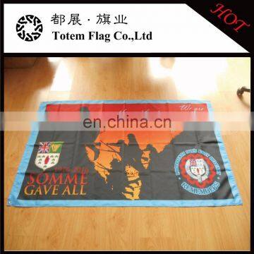 China factory printed advertising customize flag