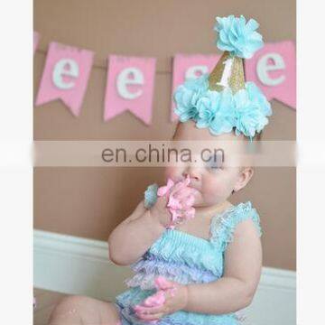 1 PCS Newborn Headbands Girls Hair Accessories Infants Flower Crown Headband Hair Bands Kids Birthday Gifts photo-2