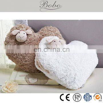 Cuddly plush cushion baby, baby cushion for baby player and home decoration