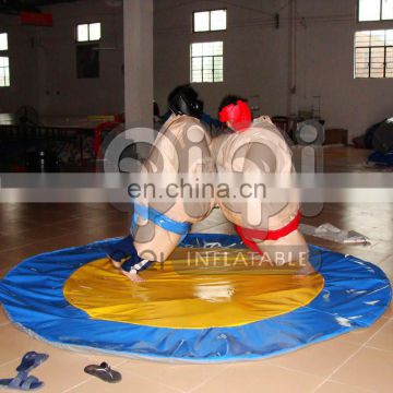 kids and adults inflatable sumo wrestling suits for advertisement