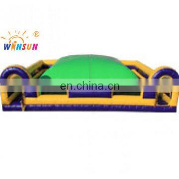 Inflatable sport game inflatable soft mountain