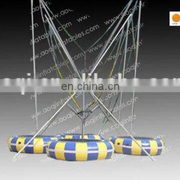 Guangzhou AOQI large selling well durable Bungee Trampoline from professional manufacturer