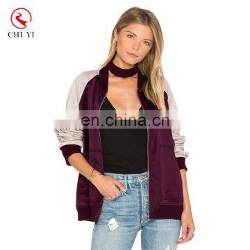 bomber jacket wholesale Jacket made in china women jacket