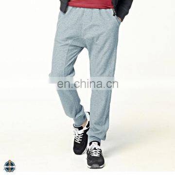 T-MP508 Men Blank Cotton Polyester Fleece Drop Crotch Sweatpants