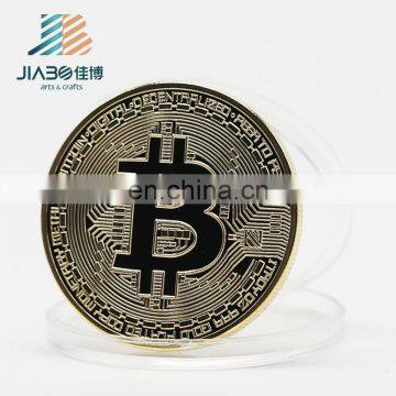 Custom Design Gold Silver Copper Plating Metal Challenge Coin Bitcoin Promotion Coin photo-6