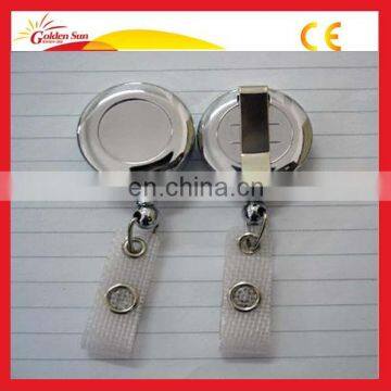 High Quality Hot Selling Custom Metal Badge Reel