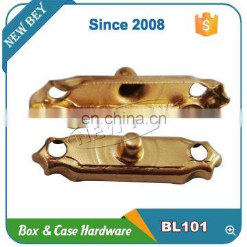 Custom Design Golden Metal Box Hardware,gift Box Lock photo-4