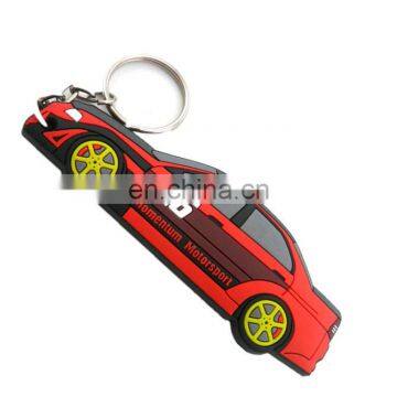 oem custom embossed 3D car key chain