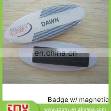 Custom Blank Magnetic Name Badges ,Best Quality Expoy Magnetic Name Badges photo-5