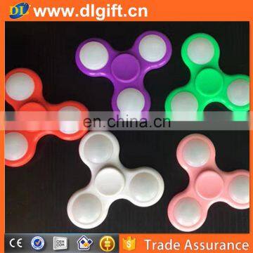 DSFS 018 Fidget Spinner with Built in LED Bluetooth Speaker Hand Spinners Tri Finger Spinning Top Decompression Toys Finger Toys