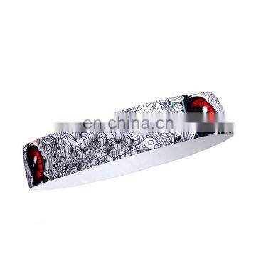 Pro Sublimation Printing Sportds Headband Athletic Sweat Absorb Elastic Headband