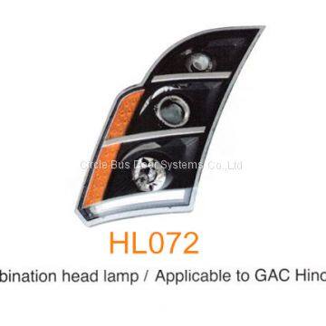 GAC HINO bus head lamp,bus front light(HL072)