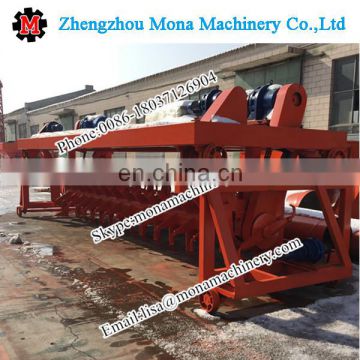 Horse waste compost turner/windrow waste turning machine/chicken waste turner, compost turning machine