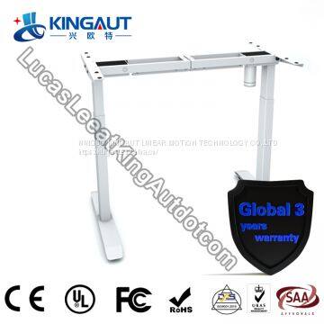 single motor height adjustable desk sit stand desk