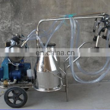 Factory directly price portable milk extruder cow milking machine milker with washing bucket