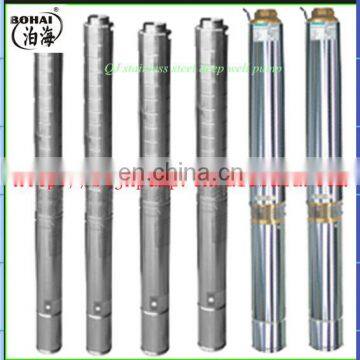 Good Sale High efficiency stainless steel solar submersible pump for deep well