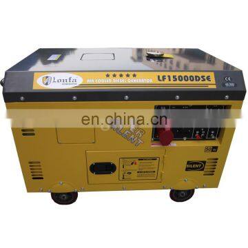 10KVA 220 V Air-cooled Three Phase Silent Diesel Generator