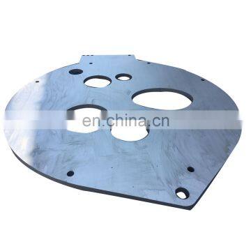 304 Stainless steel Plate Steel Sheet Metal Fabrication water-jet metal cutting custom machine parts by drawings