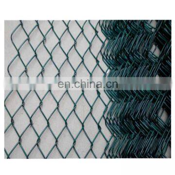 Factory Supply 8 feet pvc coated chain link fencing / 6 foot black chainlink mesh