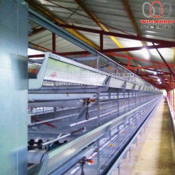 Swaziland Poultry Farming Battery Broiler Cage & Meat Chicken Cage & Chicken Coop in Broiler House