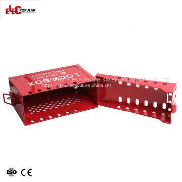 Metal Portable Lock Box EP-8812 Lockout Box and Kit Group Lockout Box photo-4