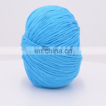 High quality fancy PTT Slub Yarn 100cotton yarn for crochet knitting