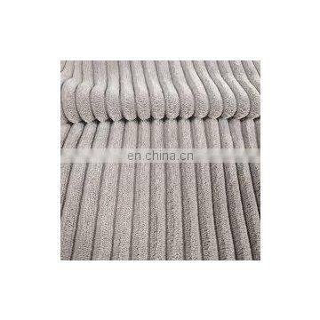 High Quality 90% Polyester 10% Nylon 2.5 Wale Corduroy Fabric for Upholstery Sofa Cushoin Slippers
