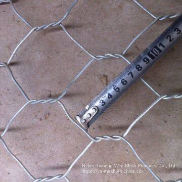 PVC Coated Hexagonal Gabion Mesh Woven Gabion Stone Cage photo-4