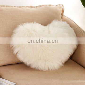 Trendy Heart-shape Bolster cushion covers pillow case sofa bed decorative