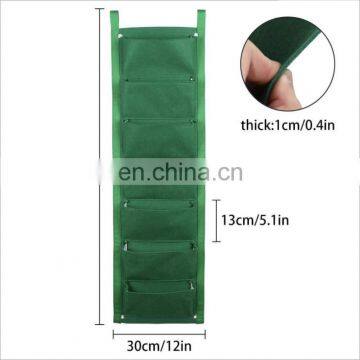 Felt 7 Pockets Vertical Garden and Felt Hanging Wall Planter