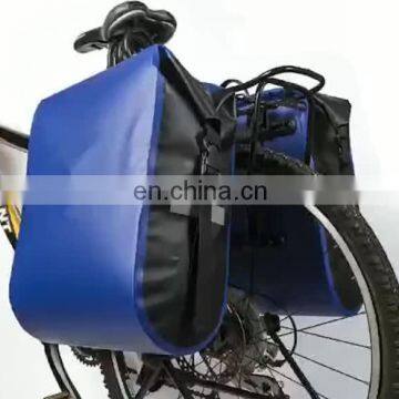 Cycling Multi Waterproof Cargo Bag Dry Bike Bag Pannier Rear Seat Pack 500D PVC