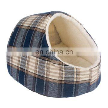 wholesale plush foldable handmade soft dog house