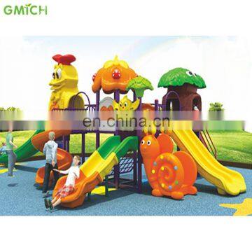 Children Amusement Park Double Slides With a Big Swing photo-6