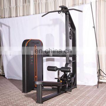 Commercial Gym Fitness Body Building Equipment Lat Pulldown&SEATED ROW Machine Muscle Trainer Abdominal Hernia Support